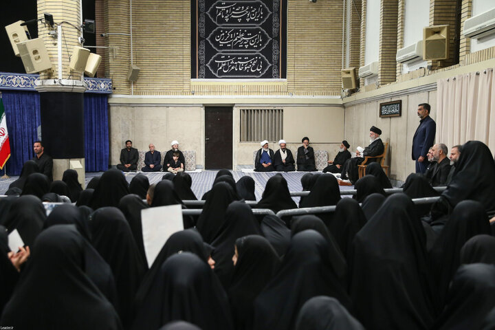 مراسم عزاداری شهادت امام رضا (ع) با حضور رهبر انقلاب