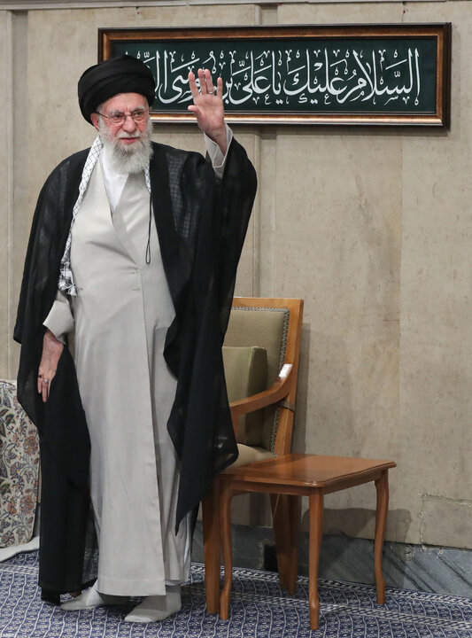 مراسم عزاداری شهادت امام رضا (ع) با حضور رهبر انقلاب