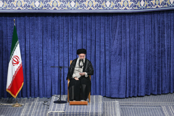 مراسم عزاداری شهادت امام رضا (ع) با حضور رهبر انقلاب