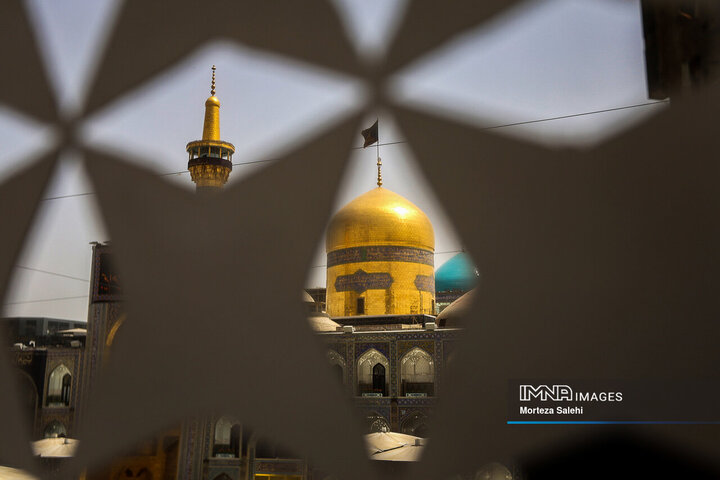 عزاداری شهادت امام رضا (ع) در حرم مطهر رضوی