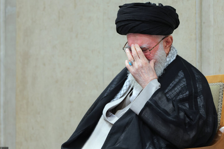 مراسم عزاداری شهادت امام رضا (ع) با حضور رهبر انقلاب