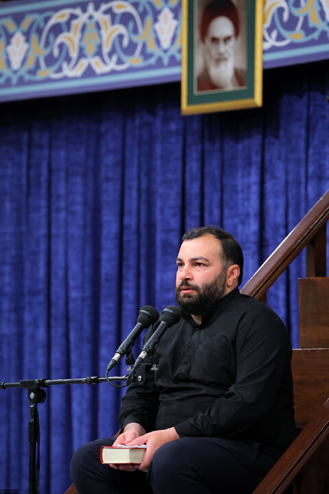 مراسم عزاداری شهادت امام رضا (ع) با حضور رهبر انقلاب