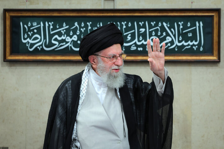 مراسم عزاداری شهادت امام رضا (ع) با حضور رهبر انقلاب