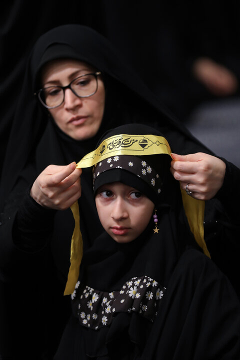 مراسم عزاداری شهادت امام رضا (ع) با حضور رهبر انقلاب