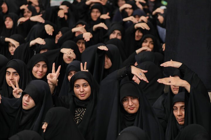 مراسم عزاداری شهادت امام رضا (ع) با حضور رهبر انقلاب