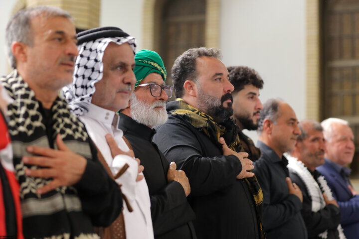 مراسم عزاداری شهادت امام رضا (ع) با حضور رهبر انقلاب