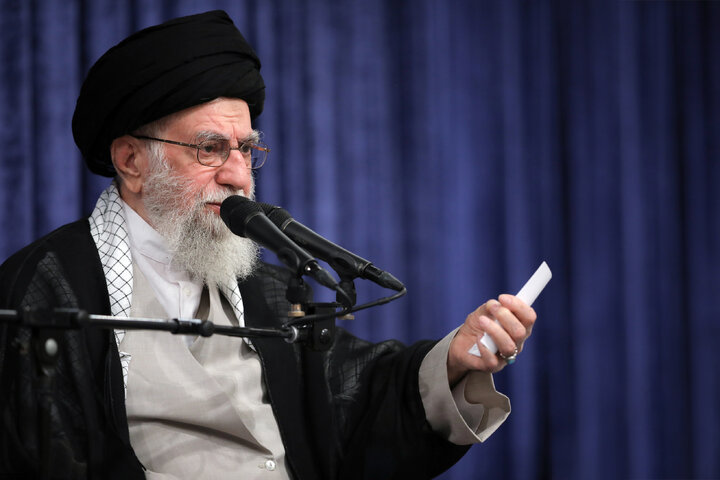 مراسم عزاداری شهادت امام رضا (ع) با حضور رهبر انقلاب