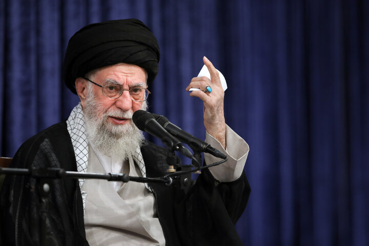 مراسم عزاداری شهادت امام رضا (ع) با حضور رهبر انقلاب