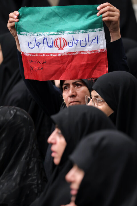 مراسم عزاداری شهادت امام رضا (ع) با حضور رهبر انقلاب