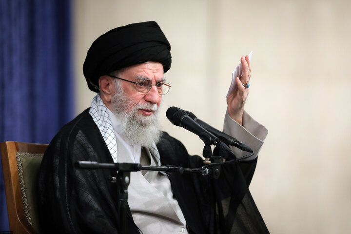 مراسم عزاداری شهادت امام رضا (ع) با حضور رهبر انقلاب