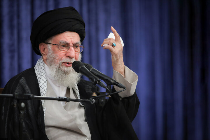 مراسم عزاداری شهادت امام رضا (ع) با حضور رهبر انقلاب