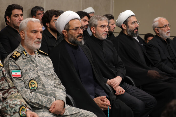 مراسم عزاداری شهادت امام رضا (ع) با حضور رهبر انقلاب