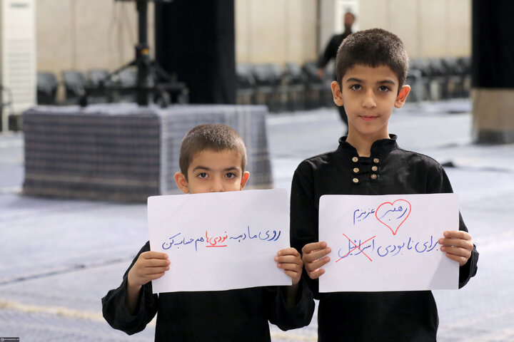 مراسم عزاداری شهادت امام رضا (ع) با حضور رهبر انقلاب