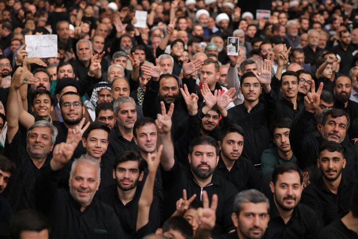 مراسم عزاداری شهادت امام رضا (ع) با حضور رهبر انقلاب