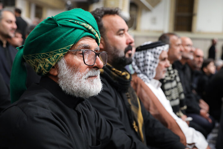 مراسم عزاداری شهادت امام رضا (ع) با حضور رهبر انقلاب