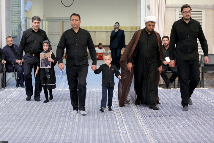 مراسم عزاداری شهادت امام رضا (ع) با حضور رهبر انقلاب