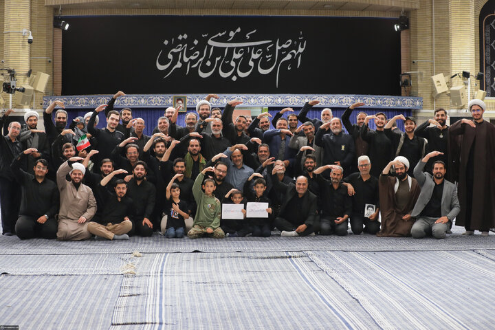 مراسم عزاداری شهادت امام رضا (ع) با حضور رهبر انقلاب