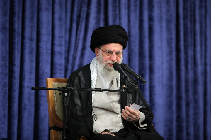 مراسم عزاداری شهادت امام رضا (ع) با حضور رهبر انقلاب