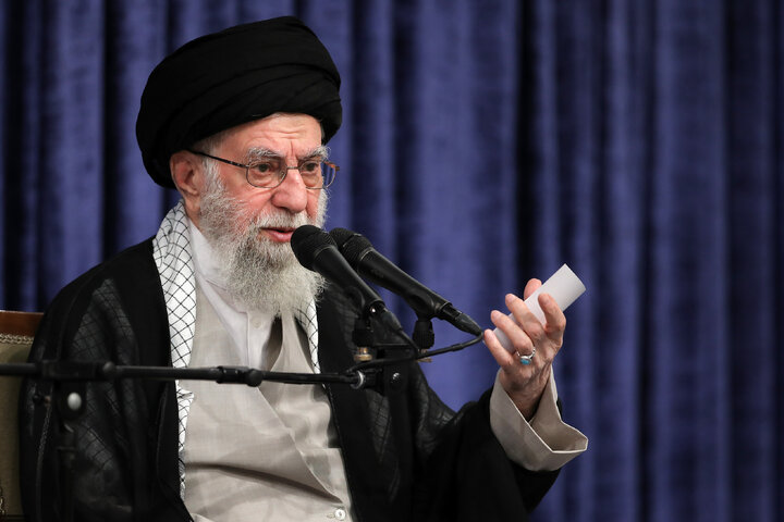 مراسم عزاداری شهادت امام رضا (ع) با حضور رهبر انقلاب