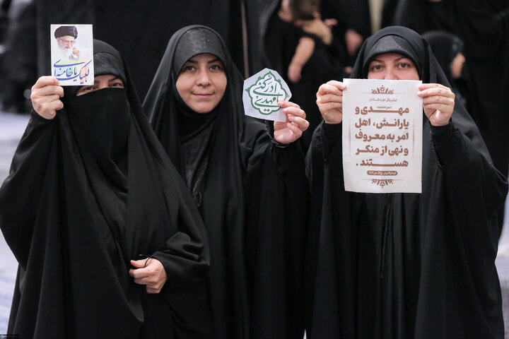 مراسم عزاداری شهادت امام رضا (ع) با حضور رهبر انقلاب