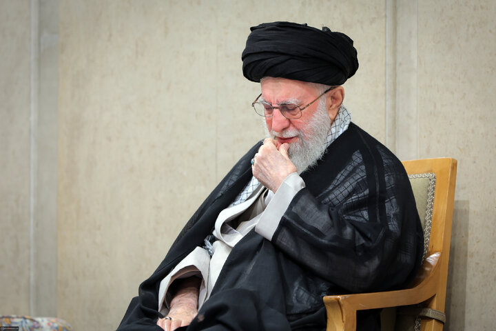مراسم عزاداری شهادت امام رضا (ع) با حضور رهبر انقلاب