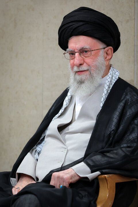 مراسم عزاداری شهادت امام رضا (ع) با حضور رهبر انقلاب