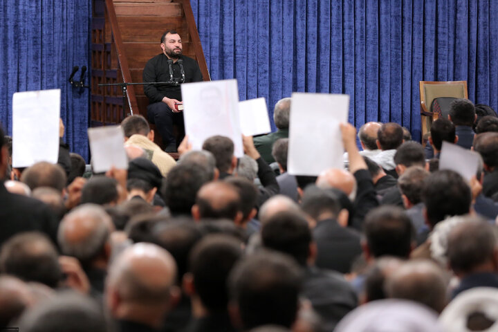 مراسم عزاداری شهادت امام رضا (ع) با حضور رهبر انقلاب