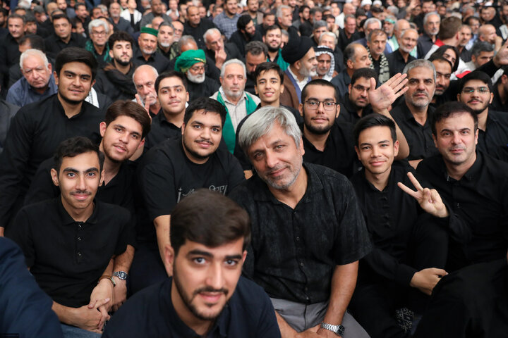 مراسم عزاداری شهادت امام رضا (ع) با حضور رهبر انقلاب