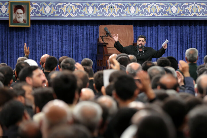 مراسم عزاداری شهادت امام رضا (ع) با حضور رهبر انقلاب