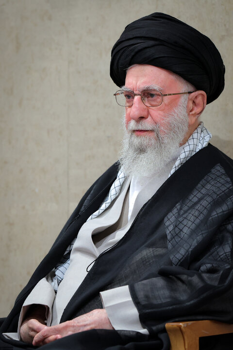 مراسم عزاداری شهادت امام رضا (ع) با حضور رهبر انقلاب