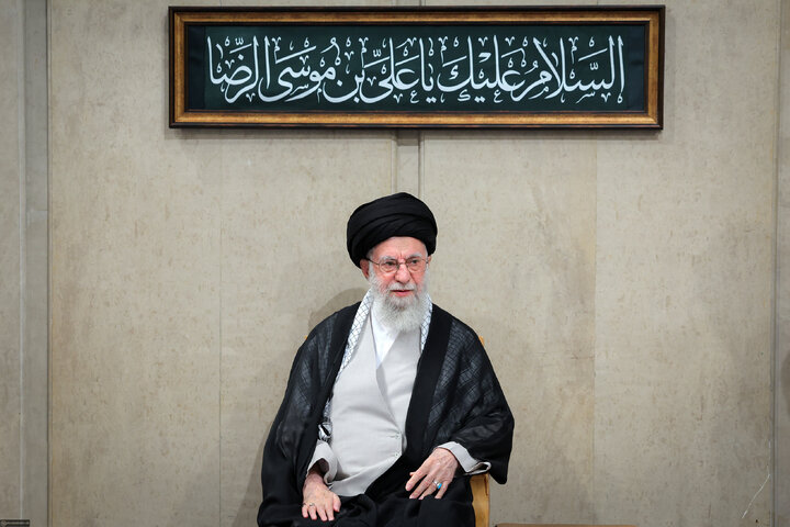 مراسم عزاداری شهادت امام رضا (ع) با حضور رهبر انقلاب