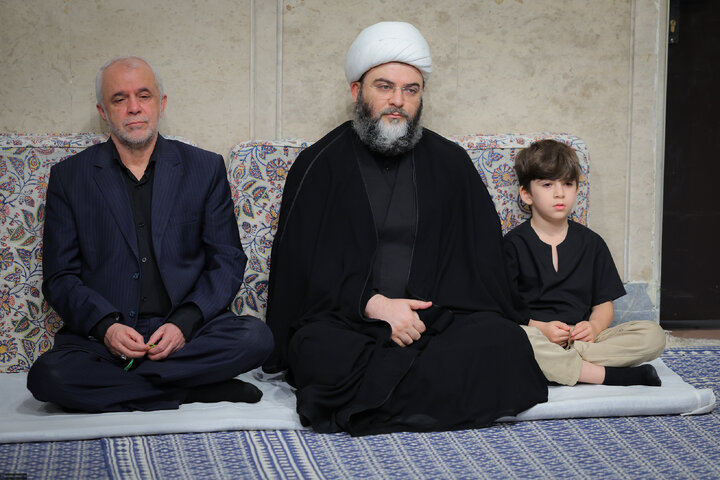 مراسم عزاداری شهادت امام رضا (ع) با حضور رهبر انقلاب