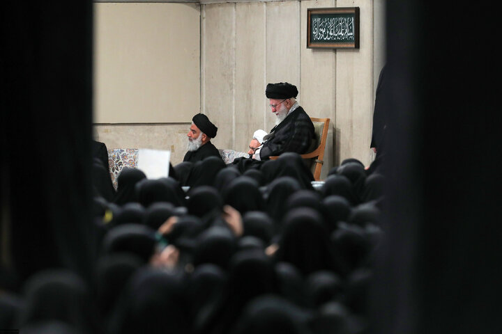 مراسم عزاداری شهادت امام رضا (ع) با حضور رهبر انقلاب