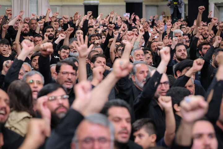 مراسم عزاداری شهادت امام رضا (ع) با حضور رهبر انقلاب