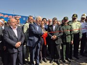 باند جدید محور سرخه-سمنان با حضور وزیر کشور افتتاح شد