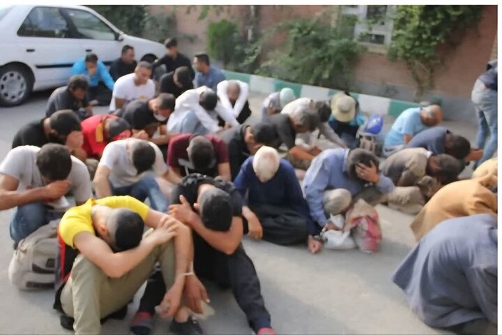 دستگیری ۲۲ خرده‌فروش موادمخدر و معتاد متجاهر در محمودآباد