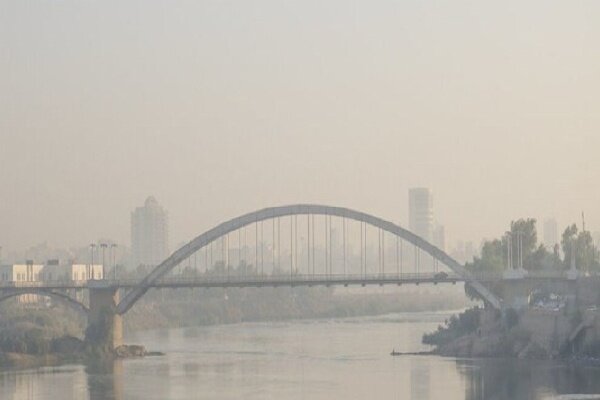 هوای ۱۱ شهر خوزستان در وضعیت قرمز و نارنجی آلودگی