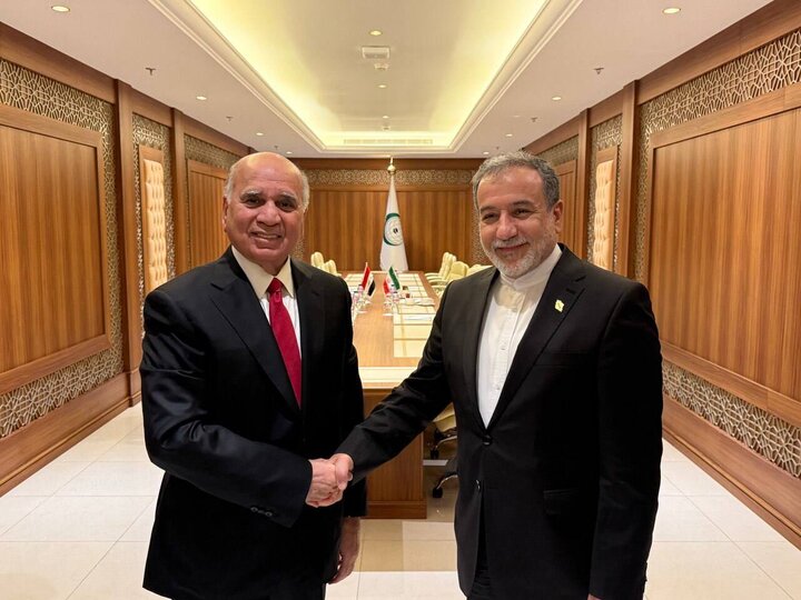 تأکید وزرای خارجه ایران و عراق بر ضرورت اقدام عملی برای پایان دادن به بحران غزه