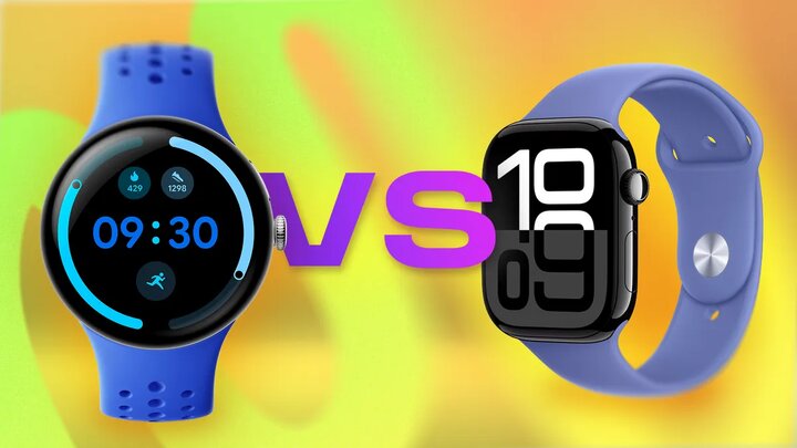 پیکسل واچ ۴ در برابر اپل واچ سری ۱۰ + جدول