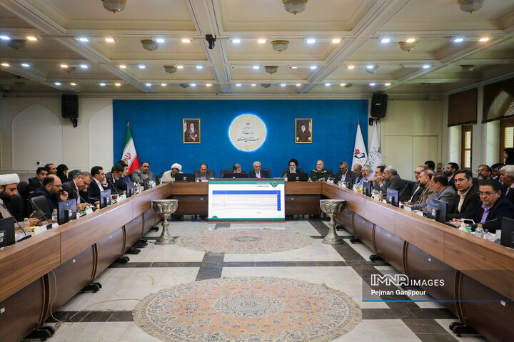 جلسه شورای ترویج فرهنگ ایثار و شهادت استان اصفهان