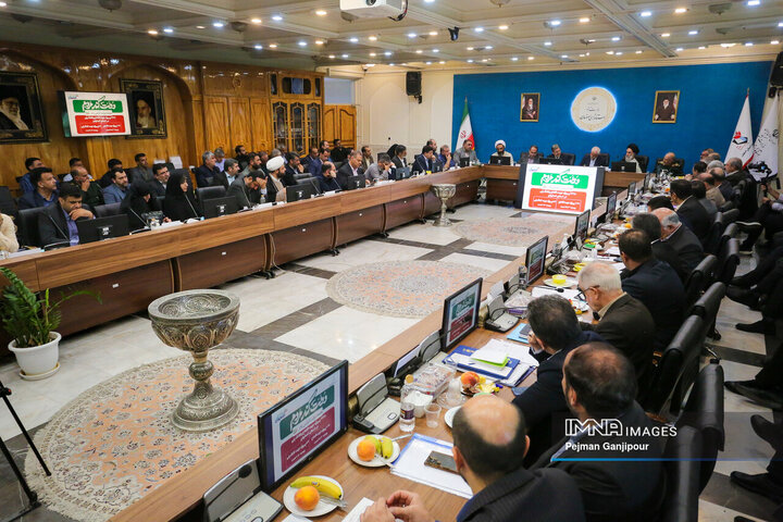 جلسه شورای ترویج فرهنگ ایثار و شهادت استان اصفهان