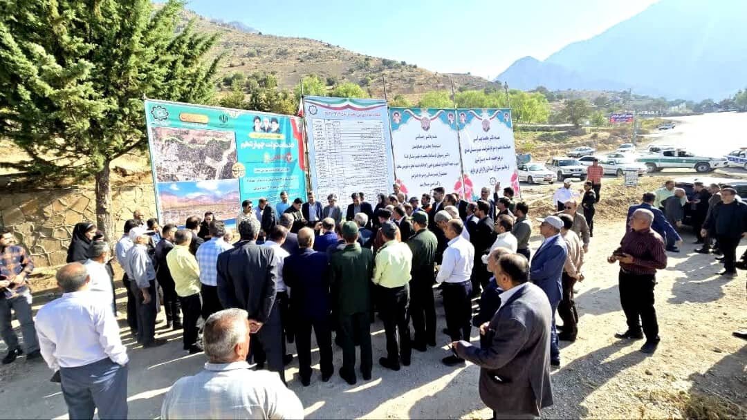 افتتاح و کلنگزنی بیش از ۱۰۰ پروژه در شهرستان دنا