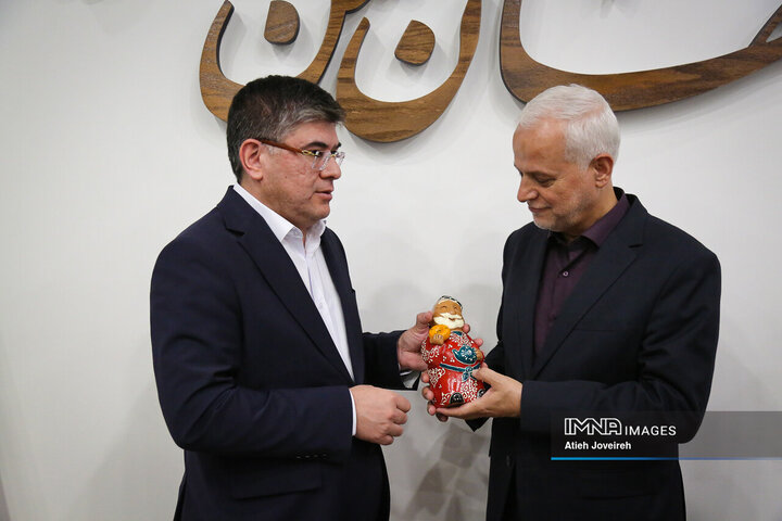 دیدار شهردار اصفهان و سفیر ازبکستان