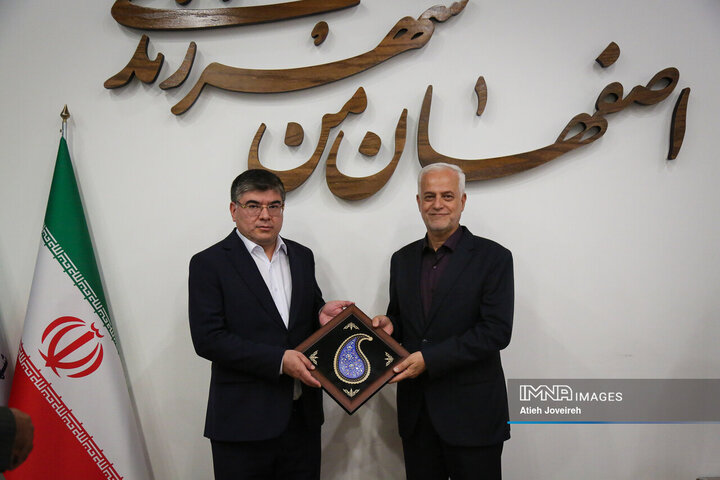 دیدار شهردار اصفهان و سفیر ازبکستان