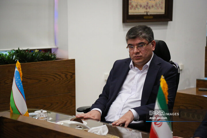 دیدار شهردار اصفهان و سفیر ازبکستان