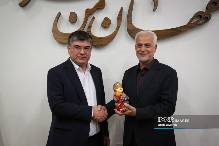دیدار شهردار اصفهان و سفیر ازبکستان