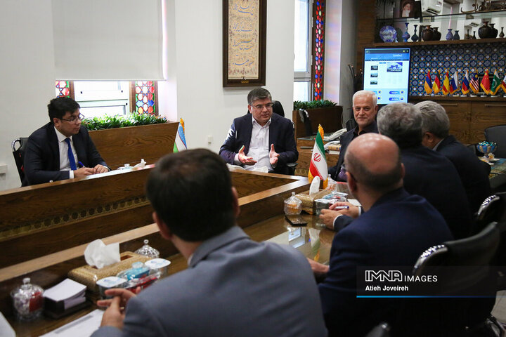 دیدار شهردار اصفهان و سفیر ازبکستان