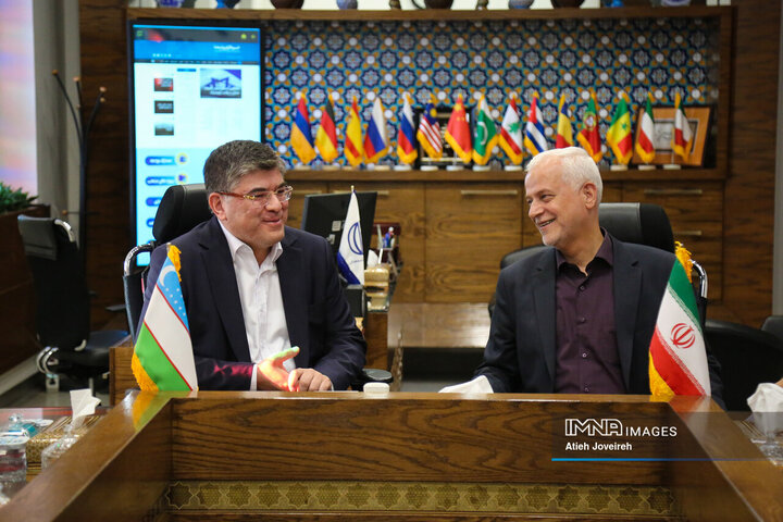 دیدار شهردار اصفهان و سفیر ازبکستان