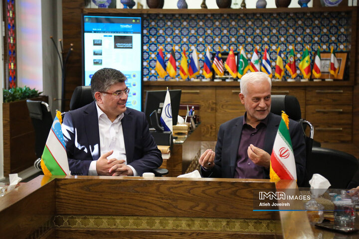 دیدار شهردار اصفهان و سفیر ازبکستان