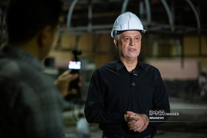 بازدید شهردار اصفهان از پروژه مرکز همایش‌های بین‌المللی اصفهان